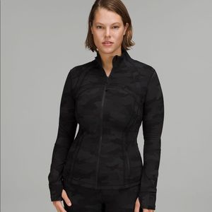 lululemon align jacket black camo